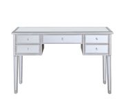 Hollywood glam antique silver writing desk by Coaster additional picture 4