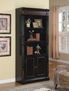 Rowan traditional black and espresso desk by Coaster additional picture 5