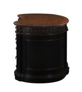 Rowan traditional black and espresso desk by Coaster additional picture 7