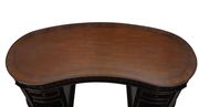 Rowan traditional black and espresso desk by Coaster additional picture 8