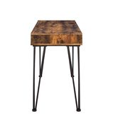 Industrial antique nutmeg writing desk additional photo 3 of 7
