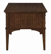 Craftsman golden brown office desk by Coaster additional picture 2