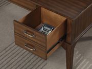 Craftsman golden brown office desk by Coaster additional picture 8