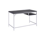 Contemporary weathered grey writing desk in simple style by Coaster additional picture 4