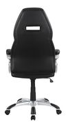 Transitional black high back office chair by Coaster additional picture 4