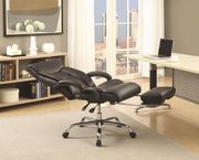 Transitional chrome office chair by Coaster additional picture 3