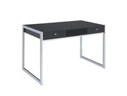 Contemporary dark grey writing desk by Coaster additional picture 7