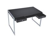 Contemporary dark grey writing desk by Coaster additional picture 8