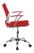 Contemporary red office chair by Coaster additional picture 4