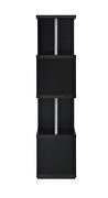 Modern black four-tier bookcase by Coaster additional picture 5