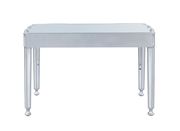 Glam style silver/mirrored writing desk by Coaster additional picture 3