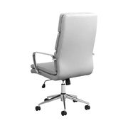 Office chair in white / chrome additional photo 2 of 7