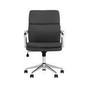 Black leatherette adjustable height computer chair by Coaster additional picture 7