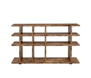Modern rustic antique nutmeg display / bookcase by Coaster additional picture 2