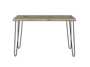 Minimalist office desk in weathered pine by Coaster additional picture 3