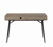Writing desk in gray contemporary finish by Coaster additional picture 2