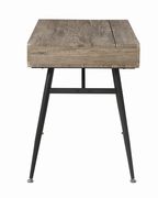 Writing desk in gray contemporary finish by Coaster additional picture 3
