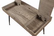 Writing desk in gray contemporary finish by Coaster additional picture 6