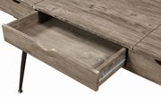 Writing desk in gray contemporary finish by Coaster additional picture 8