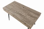 Writing desk in gray contemporary finish by Coaster additional picture 9