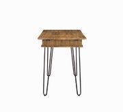 Rustic amber writing desk by Coaster additional picture 4