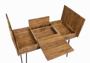 Rustic amber writing desk by Coaster additional picture 5