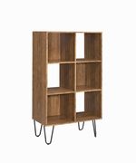 Rustic amber bookcase by Coaster additional picture 5