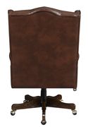 Executive tufted office chair in brown leatherette by Coaster additional picture 4