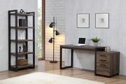 Weathered oak writing desk by Coaster additional picture 2