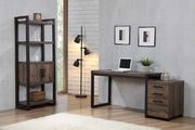Weathered oak writing desk by Coaster additional picture 3