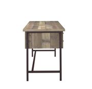 Weathered pine office desk by Coaster additional picture 4