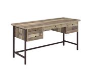 Weathered pine office desk by Coaster additional picture 8