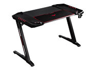 Carbon fiber textured surface gaming desk by Coaster additional picture 5
