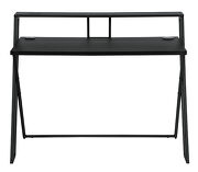 Black finish writing desk with usb ports by Coaster additional picture 6