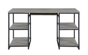 Weathered taupe / gunmetal office / computer desk by Coaster additional picture 4