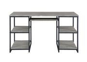 Weathered taupe / gunmetal office / computer desk by Coaster additional picture 7