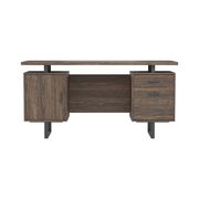 Office desk in weathered walnut by Coaster additional picture 6