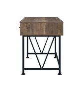Rustic oak computer office desk by Coaster additional picture 6