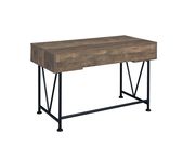 Rustic oak computer office desk by Coaster additional picture 9
