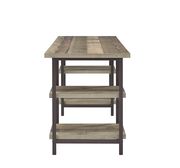 Weathered pine contemporary office desk by Coaster additional picture 2
