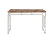 Rustic tobacco two-toned finish office desk by Coaster additional picture 7