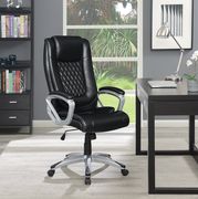 Office chair in black / silver by Coaster additional picture 2