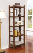 Bookcase in walnut by Coaster additional picture 4