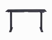 Power adjustable desk in black by Coaster additional picture 5
