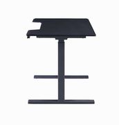 Power adjustable desk in black by Coaster additional picture 6