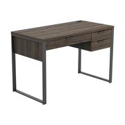 Writing desk in aged walnut / gunmetal by Coaster additional picture 7