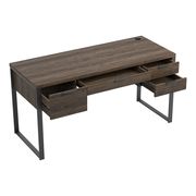 60-inch writing desk in aged walnut by Coaster additional picture 7