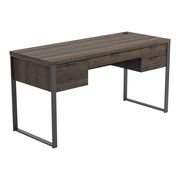 60-inch writing desk in aged walnut by Coaster additional picture 8