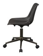 Low profile office / computer chair in gray fabric by Coaster additional picture 5