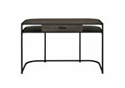 Rugged dark oak finish writing desk by Coaster additional picture 6